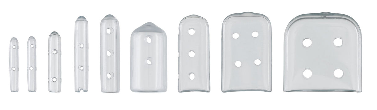 Instrument Tip Guard Tip-It™ 7/64 X 3/4 Inch, Size 3, Vented, Clear - BeHope