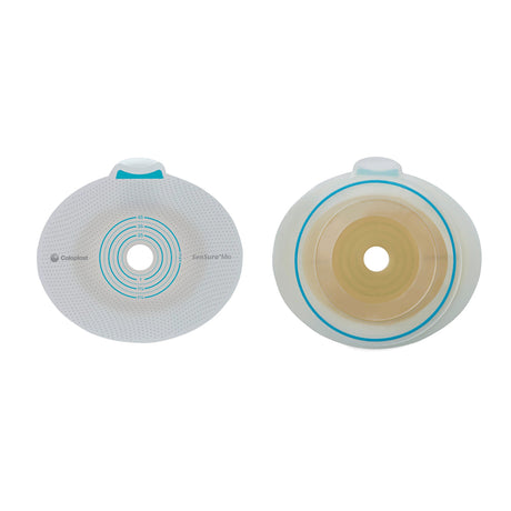 Ostomy Barrier SenSura® Mio Flex Trim to Fit, Extended Wear Elastic Adhesive 70 mm Flange Yellow Code System 3/8 to 2-11/16 Inch Opening - BeHope