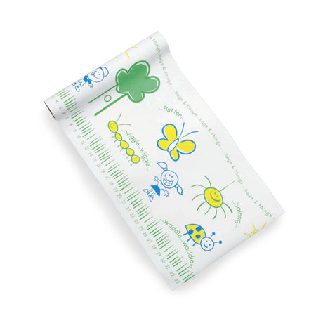 Table Paper McKesson 18 Inch Width 225 Foot Length Print (Bugs and Things) Smooth - BeHope