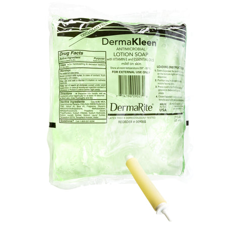 Antimicrobial Soap DermaKleen® Lotion 800 mL Dispenser Refill Bag Scented - BeHope