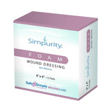 Foam Dressing Simpurity™ 4 X 4 Inch Without Border Film Backing Nonadhesive Square Sterile - BeHope