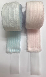 Fetal Abdominal Binder Life Trace® Tab Belt 1-1/2 X 36 Inch Hook and Loop Blue / Pink - BeHope