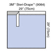 Surgical Drape 3M™ Steri-Drape™ Towel Drape with Adhesive Strip 29 W X 29 L Inch Sterile - BeHope