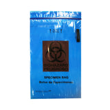 Specimen Transport Bag with Document Pouch Speci-Zip® 6 X 9 Inch Zip Closure Biohazard Symbol NonSterile - BeHope
