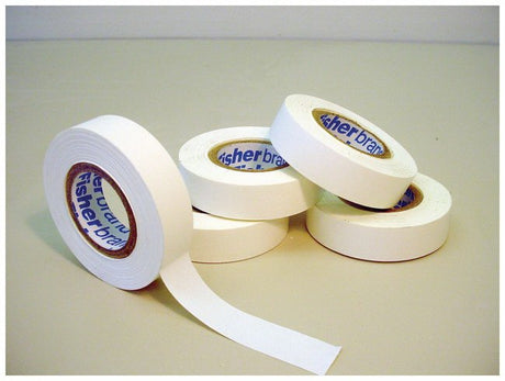 Blank Label Tape Fisherbrand™ Colored Identification Tape White Paper 1-1/2 Inch X 14 Yard - BeHope
