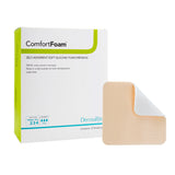 Foam Dressing ComfortFoam™ 3 X 3 Inch Without Border Film Backing Silicone Face Square Sterile - BeHope