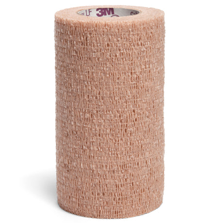 Cohesive Bandage 3M™ Coban™ LF 4 Inch X 5 Yard Self-Adherent Closure Tan NonSterile Standard Compression - BeHope