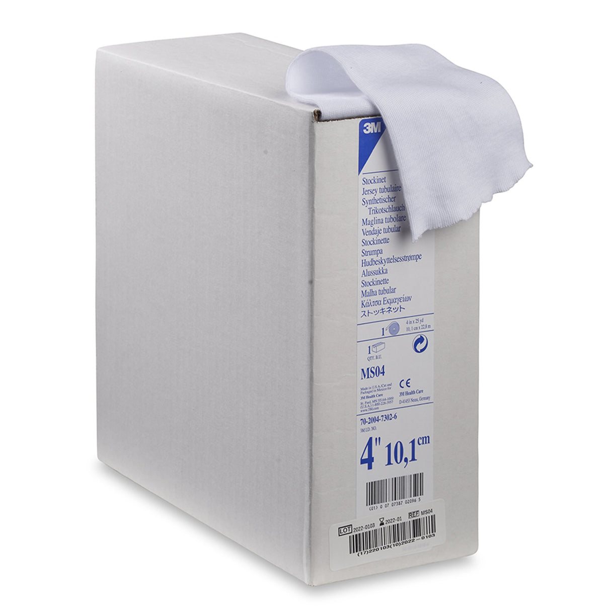 Stockinette Tubular / Undercast 3M™ Synthetic 4 Inch X 25 Yard Polyester NonSterile - BeHope