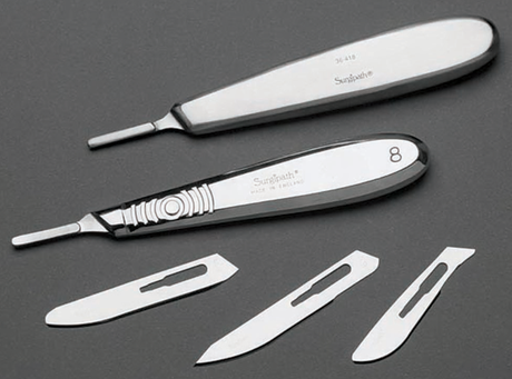 Scalpel Handle Surgipath® Carbon Steel for Surgical Precision - BeHope