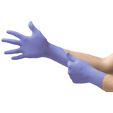 Exam Glove Supreno® SE Small NonSterile Nitrile Standard Cuff Length Textured Fingertips Blue Not Rated - BeHope