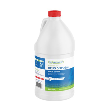 Drug Disposal System for Liquid Medication Only Rx Destroyer™ Liquid 6 lbs. Carton Weight - BeHope