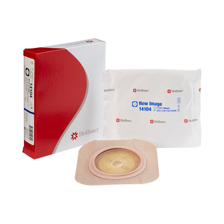 Ostomy Barrier New Image™ FormaFlex Moldable, Extended Wear Adhesive Tape 70 mm Flange Blue Code System Up to 2-1/4 Inch Opening - BeHope