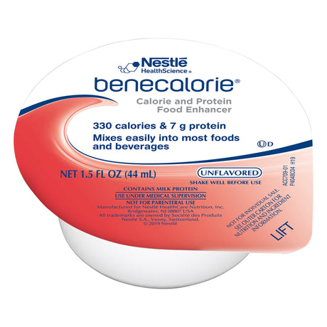 Oral Supplement Benecalorie® Unflavored Liquid 1.5 oz. Cup - BeHope