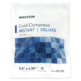 Instant Cold Pack McKesson Deluxe General Purpose Small 5-1/2 X 6-3/4 Inch Fabric / Calcium Ammonium Nitrate / Water Disposable - BeHope