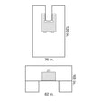 General Purpose Drape Pack Chest U-BAR* - BeHope