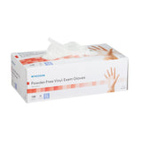 Exam Glove McKesson X-Large NonSterile Vinyl Standard Cuff Length Smooth Clear Not Rated - BeHope