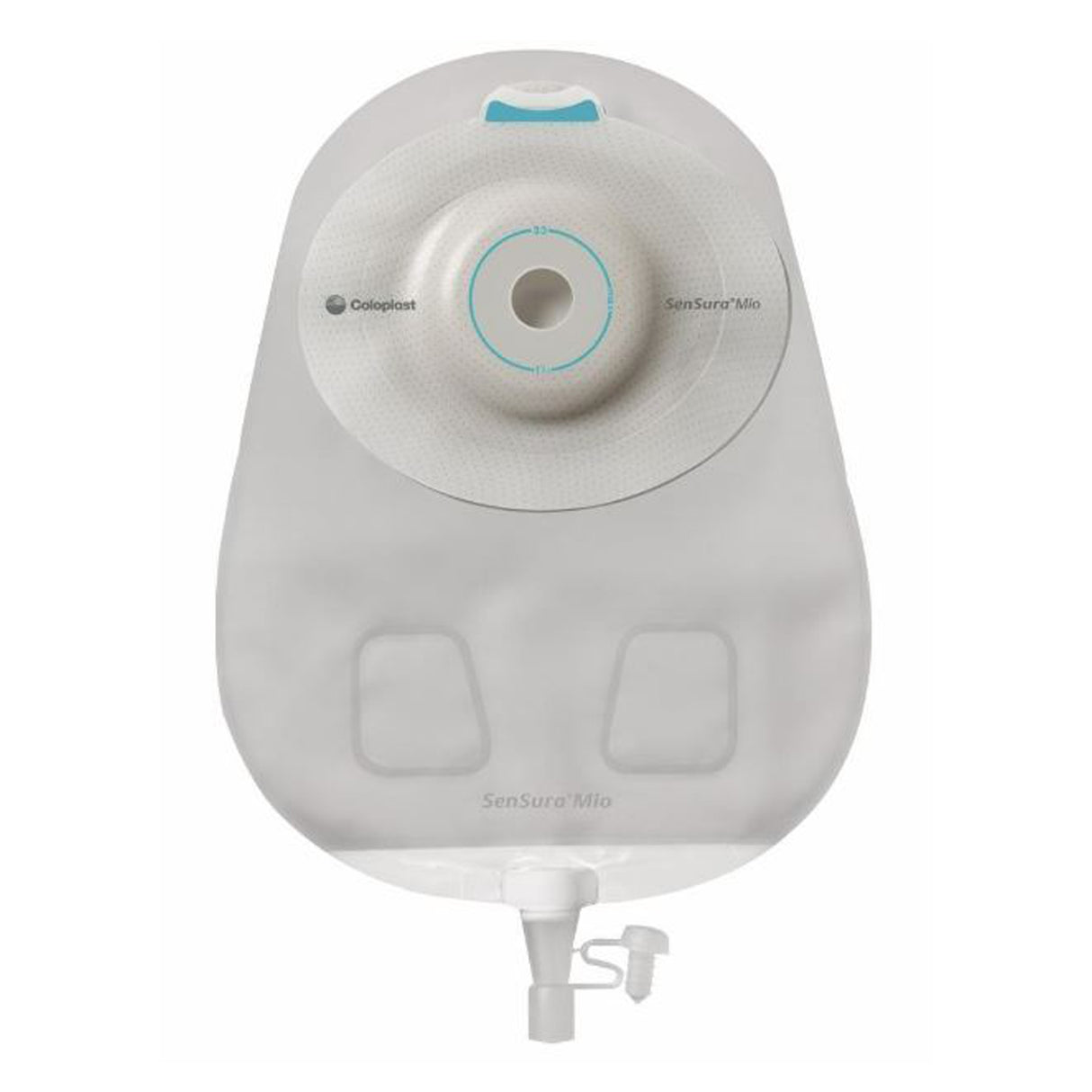 Urostomy Pouch SenSura® Mio Convex One-Piece System 10-1/2 Inch Length, Maxi Convex Light, Trim to Fit 3/8 to 1-11/16 Inch Stoma Drainable - BeHope