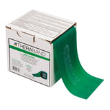 Exercise Resistance Band TheraBand® Non-Latex Green 4 Inch X 25 Yard Heavy Resistance - BeHope