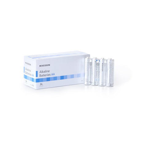 Alkaline Battery McKesson AA Cell 1.5V Disposable 24 Pack - BeHope