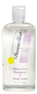 Rinse-Free Shampoo and Body Wash DawnMist® 8 oz. Flip Top Bottle Scented - BeHope
