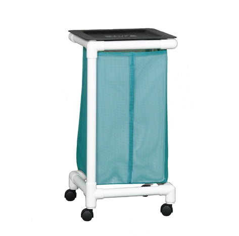 Single Hamper With Bag Standard 4 Casters 39 Gal. - Behope