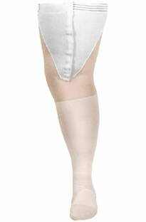 Anti-embolism Stocking CAP® Thigh High Small / Regular White Inspection Toe - BeHope