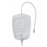 Urinary Leg Bag Conveen® Security+ Anti-Reflux Valve Sterile 600 mL Polyethylene / Flocked - BeHope