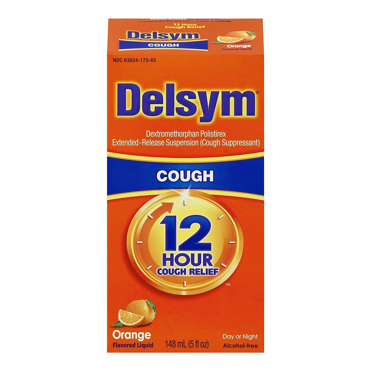 Cold and Cough Relief Delsym® 30 mg / 5 mL Strength Liquid 5 oz. - BeHope