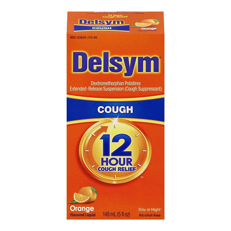 Cold and Cough Relief Delsym® 30 mg / 5 mL Strength Liquid 5 oz. - BeHope