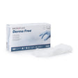 Exam Glove Derma Free™ Large NonSterile Vinyl Standard Cuff Length Smooth Clear Not Rated - BeHope