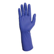 Exam Glove PremierPro™ Extended Cuff Medium NonSterile Nitrile Extended Cuff Length Textured Fingertips Blue Chemo Tested - BeHope