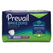 Unisex Adult Incontinence Brief Prevail® Breezers® Regular Disposable Heavy Absorbency - BeHope