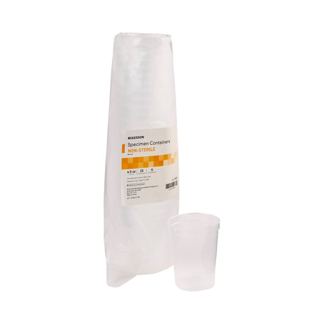 Specimen Container McKesson 192 mL (6.5 oz.) Without Closure NonSterile - BeHope