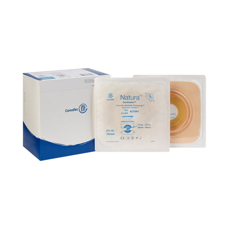 Ostomy Barrier Natura™ Moldable Durahesive® Adhesive 70 mm Flange Natura™ System Hydrocolloid Tape Collar 1-1/4 to 1-3/4 Inch Opening - BeHope