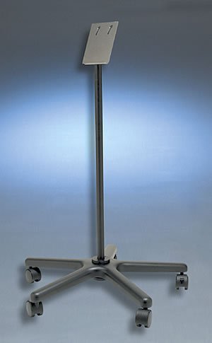 Hyfrecator Stand Aaron® Metal 30 Inch Silver - BeHope
