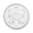 Drinking Cup Lid Dart® Translucent Plastic Disposable - BeHope