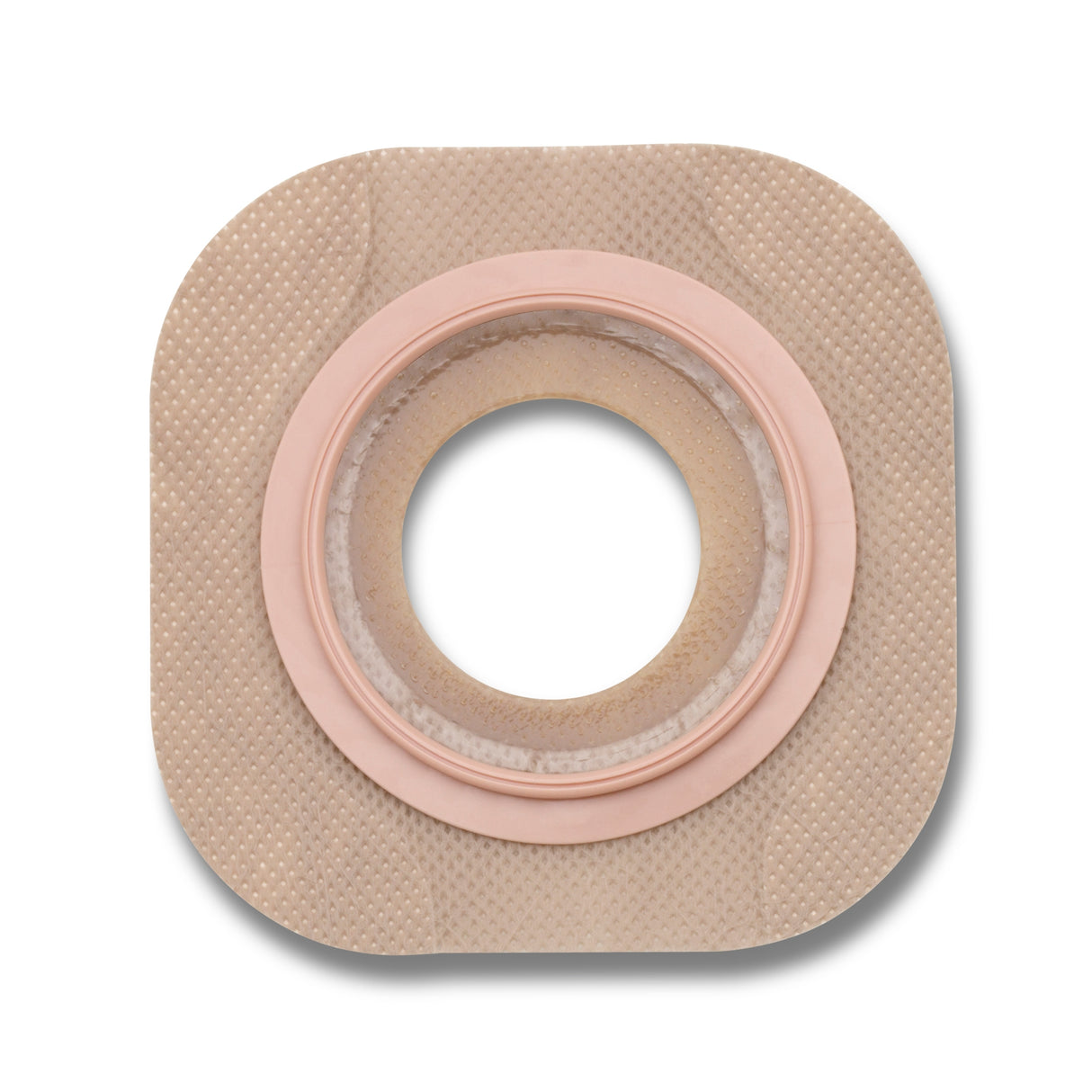 Ostomy Barrier New Image™ FlexWear™ Precut, Standard Wear Adhesive Tape 44 mm Flange Green Code System Hydrocolloid 1-1/8 Inch Opening - BeHope