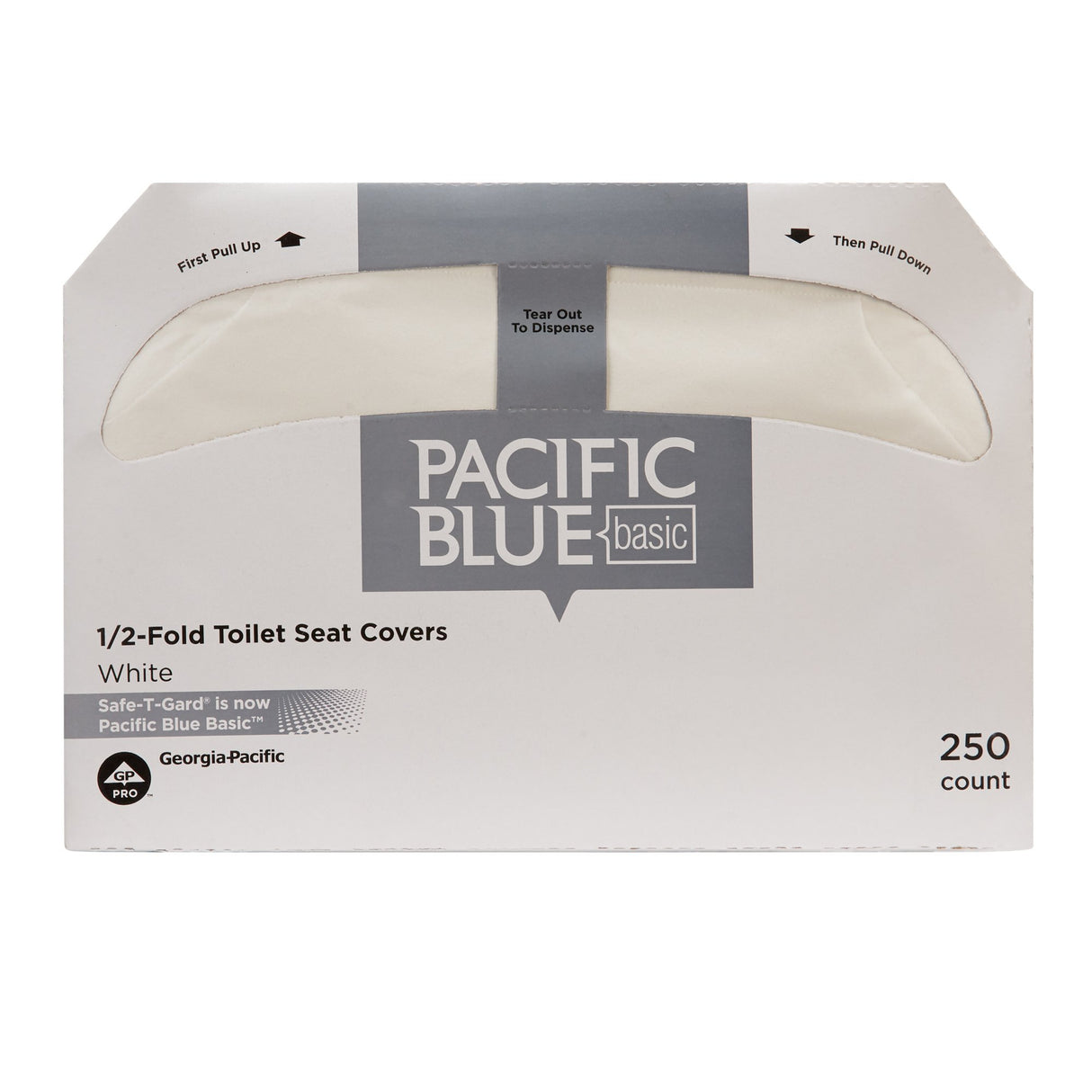 Toilet Seat Cover Safe T Gard™ Half Fold 14-1/2 X 17 Inch - BeHope
