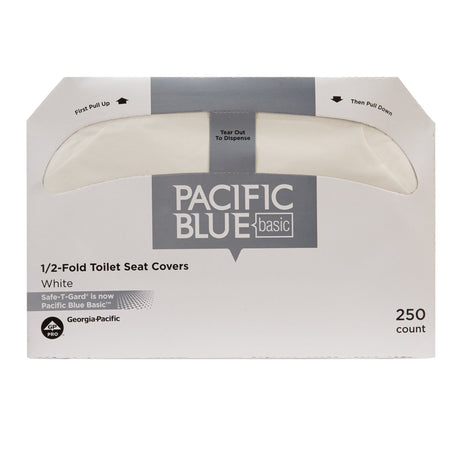 Toilet Seat Cover Safe T Gard™ Half Fold 14-1/2 X 17 Inch - BeHope