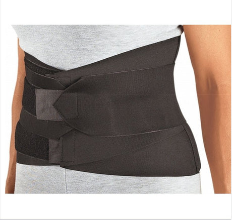 Back Support ProCare® Medium Hook and Loop Closure 33 to 39 Inch Waist or Hip Circumference 9 Inch Height Adult - BeHope