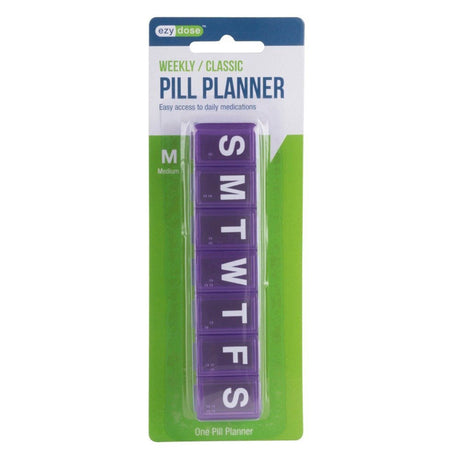 Pill Organizer Ezy Dose® Medium 7 Day 1 Dose - BeHope