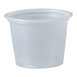 Souffle Cup Solo® 1 oz. Translucent Plastic Disposable - BeHope