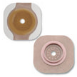 Ostomy Barrier New Image™ Flextend™ Trim to Fit, Extended Wear Adhesive Tape 44 mm Flange Green Code System Hydrocolloid Up to 1-1/4 Inch Opening - BeHope