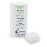 Gauze Sponge McKesson 2 X 2 Inch 8-Ply NonSterile 200 per Pack - BeHope