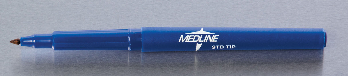 Skin Marker with Ruler and Labels Gentian Violet Ink Sterile Full Size Regular Tip - BeHope