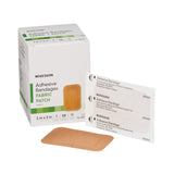 Adhesive Strip McKesson Fabric Tan 2 X 3 Inch Sterile - BeHope