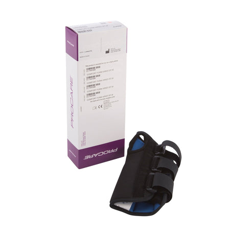 Wrist Brace ProCare® ComfortFORM™ Aluminum / Foam / Spandex / Plastic Right Hand Black Medium - BeHope