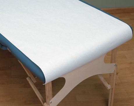 Table Paper Spa Essentials® 27 Inch Width 225 Foot Length White Smooth - BeHope