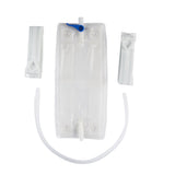 Urinary Leg Bag Hollister Anti-Reflux Valve Sterile 900 mL Vinyl - BeHope