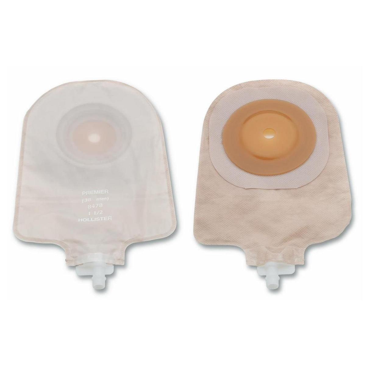 Urostomy Pouch Premier™ One-Piece System 9 Inch Length Trim To Fit Up to 1 Inch Stoma Drainable - BeHope
